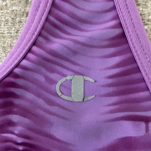Champion purple medium support racer back bra Size XS. - Picture 4 of 5